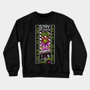 Gamer toxic design by tyberjan Crewneck Sweatshirt